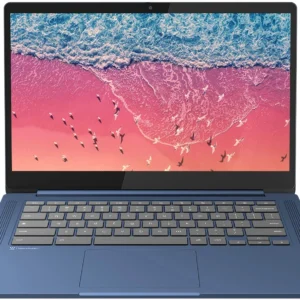 Lenovo Chromebook MediaTek Kompanio 520 - (8 GB/128 GB EMMC Storage/Chrome OS) 14M868 Thin and Light Laptop (14 Inch, Abyss Blue, 1.3 Kg)